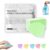 LUFFOR Multi-surface Floor Cleaning Tablets, 100 Piece Floor Cleaning Tablets Multi- Surface Cleaner, Non-Residue Disks for Hardwood Tile Laminate Mopping Daily Floor Care(Green,100pcs)