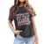 LUKYCILD First Day of School Shirts for Teacher Women Back to School T-Shirt Casual Teachers Student Life Short Sleeve Tee