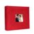 Lumesnow Linen Hardcover Wedding Album for 4×6 Picture, 200 Pockets (Red)