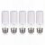 Lumetheus 5PCS E27 LED Bulbs, 120V/230V, 8W-16W, Dimmable Cool White 3000K, Incandescent Replacement, Selectable Wattage, Cool to Touch, for Track Lighting in H WarmWhite-3000K 120V-11W