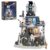 Lumibricks Alpine Observatory Lighting Building-Bricks Set with The Galaxy Projector, 2437 Pcs Space Themed Room Decor for Astronomy and Space Lovers