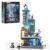 LUMIBRICKS Cyberpunk Neon-Tech-Station Lighting-Building -Bricks Set – 1282pcs Vertical Tech Landmark Model for Adults, Modular Sci-Fi Data Center Kit for Desk Display, Creative Gift for Sci-fi Lovers
