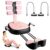 Lunegaldo Ab Machine, Adjustable Sit Up Trainer for Home Stomach Workouts