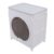Luocute Clothes Storage Bin, Large Capacity Foldable Stackable Clothes Organizer Bin with PP HIPS Material, Transparent Door and Wheels for Home Organization, Office, and Classroom