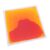 Luocute Tiles, 12×12 Inch Liquid Sensory Play Mats for Kids Toddlers with Non Slip Surface, Colorful Autism Toys for Preschool Classroom Daycare (Orange)