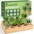 LUOJIBIE Herb Garden Kit Indoor, Herb Growing Kit with Seeds & Tools, Birthday Gifts for Women Men Mom Dad Girls Boys, House Warming Gifts New Home, Anniversary Wedding Gifts, Kitchen Décor
