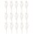 LUOZZY 15pcs Wooden Hollow Flower Vase Inserts for Home Party