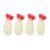 LUOZZY 4pcs Artificial Sushi Model Set Realistic PVC Display Props