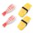 LUOZZY 4pcs Large Artificial Sushi Food Model Set for Display NO.21+34