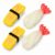 LUOZZY 4 Pcs Large Artificial Sushi Food Model Set Realistic