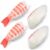LUOZZY 4pcs Large Artificial Sushi Model Set Realistic PVC Food Ornament