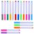 Lurrose 36pcs Washable Chalkboard Markers 12 Colors Liquid Chalk Pens