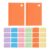 Lurrose 600pcs Lined Index Cards Notebook with Punched Holes, Heavy Weight Paper, Compatible with Ring Binder for Studying and Note Taking at Home or Classroom