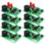 Lurrose 8 Sets Beginner Soldering Kit for Electronics with PCB Sheet DIY Learning Experience and Education Implementation Soldering Practice Kit for Students and Beginners