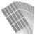 Lurrose Scratch Off Sticker Labels 15x48mm Scratch-Off Tickets Rectangular Reward Stickers with PVC Adhesive 25 Sheets Easy to Use for Decorating Projects and Crafting