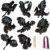 LUUFILx 80 Pcs Dragon Scratch Cards Dragon Birthday Party Decorations Colorful Rainbow Scratch Paper Art with Wooden Stylus for Birthday Party Classroom DIY Activities