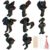 LUUFILx 80 Pcs Flamingo Scratch Cards Birthday Party Decorations Colorful Rainbow Scratch Paper Art with Wooden Stylus for Birthday Party Classroom DIY Activities