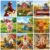 LuwoArte 9 Pack Country Farm Diamond Art Kits for Adults and Kids Beginners