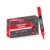 Luxor 1222 Refillable Permanent Marker – Red – Box of 10