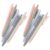 Luxshiny 10pcs Black Ink Ballpoint Pens 0.5mm Retractable with Clip Ergonomic Comfort and Quick Access for Office and Educational Use