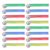 Luxshiny 20pcs Wooden Soccer Ruler with Rounded Edges and Accurate Measurement 7 Inch 18cm Lightweight Design Smooth Texture Educational Drawing Supply and Students Random Color