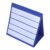 Luxshiny Desktop Pocket Chart Stand for Classroom and Teaching, Sturdy PVC and Paper Material, Easy Assembly Tabletop Card Holder for Small Groups and Anchor Chart Paper