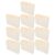 Luxshiny Manila File Folders Large Capacity Document Storage with Wide Bottom 10pcs and 51mm Expandable Design, Tear Resistant Paper Folder Organizer for Home and School