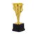 Luxshiny Participation Award Trophy Golden Plastic Reward Cup for Students