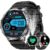 LVHOP Military Smartwatch for Men, 1200mAh Battery, Top-Mounted Flashlight