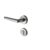 LVOBKUKQA Stainless Steel Engineering Door Lock Indoor Bedroom Household Wooden Split Magnetic(FT05 08-304 Stainless Steel)