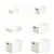 LVraqqurr Multi-functional storage box with lid