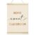 LWBEO Home Sweet Classroom Poster Hanger Frame, Boho Playroom Wooden Canvas Art Print, Homeschool Positive Wall Art for Preschool Homeschool Classroom Decor 12x16in -17