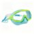 LWLQCZJ Clip-On Swim for Kids, Wide View Swimming Goggles with Nose Cover, Adjustable Comfort Fit for Pool Water Sports, Ages 3-14 (黄蓝)