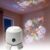 LWLQCZJ Dynamic Rotating LED Projector Light, 360° Ocean Wave Night, Multi-Angle Base & Timer, Aesthetic Room Decor Mood Lighting for Bedroom, Meditation & Home Theater(Christmas,USB)