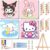 LWZAYS 4 Pack Cartoon Paint by Number for Kids with Wooden Frame-Paint by Numbers for Kids Ages 4-8-12, DIY Paints with Numbers Easy Acrylic Oil Painting Kits for Home Wall Decor (8X8inch) 5.0