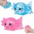Lying Axolotl Squishy Squeeze Toys – 2 PCS Fidget Sensory Toy