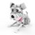 Lynda Puppy Schnauzer Building Blocks,for Animal Lover Boys & Girls