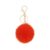 Lynnerson Pom Poms Keychain for Women Pom Pom Bag Charm, Faux Rabbit Fur Ball Car Key Ring for Women Purse Accessory