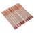 lyrlody Lip Liner Lip Pencil Lipliner 12 Colors Matte Lipstick Pencil Set Silky Smooth 3mm Fine Tip Long Lasting Precise Contour Built in Sharpener for Women