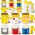 Lyrow 12 Pcs Teacher Appreciation Candles Gifts Set Best Teachers Gifts for Women and Men Include Ruler-Style Ribbon 3.5 oz Thank You Scented Candle for Happy Teacher’s Day Back to School