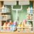 LYSENDUO Under Sink Organizer, 2-Pack 3-tier Under Sink Storage Organizer Adjustable Height Easy Assembly Pull Out Cabinet Organizers Basket for Bathroom Kitchen Pantry Home Organization