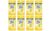 Lysol Disinfecting Wipes To-Go Pack, Lemon Scent, 15 Count (Pack of 8)