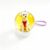Lystarly Smart Memory Orb Ball with Sound, Custom GIF Video & Photo Display Crystal Sphere, App Controlled Digital Memory Lamp, RGB Desk Gift for Couples Family