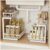 LZTET Under Sink Storage Rack,2-Tier Sliding Organiser,Pull-Out Baskets