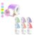 M110 Thermal Labels 2 Inch Circle Holographic Sticker Printer Labels 5 Colors 1-Roll & 2070PCS D30 Label Tape 9 Rolls, 0.55 * 1.18inch Label Maker Tapes