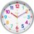 Mabpedo Colorful 8” Silent Learning Teaching Wall Clock for Kids Classroom