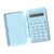 Macaron-Tinted Pocket Calculator 8-Digit for Teens, Blue