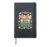 Made for Hugs Cute Floral Family Love Quote Design Hardcover Journal, Black
