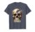 Made of Stardust Science Space Graphic Design T-Shirt, Men, Heather Blue, Medium