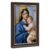 Madonna of the Streets Virgin Mary and Child Canvas Print Religious Wall Art Print Point for Home Church Decor – Mokume Gane Frame, 24″ L x 36″ W